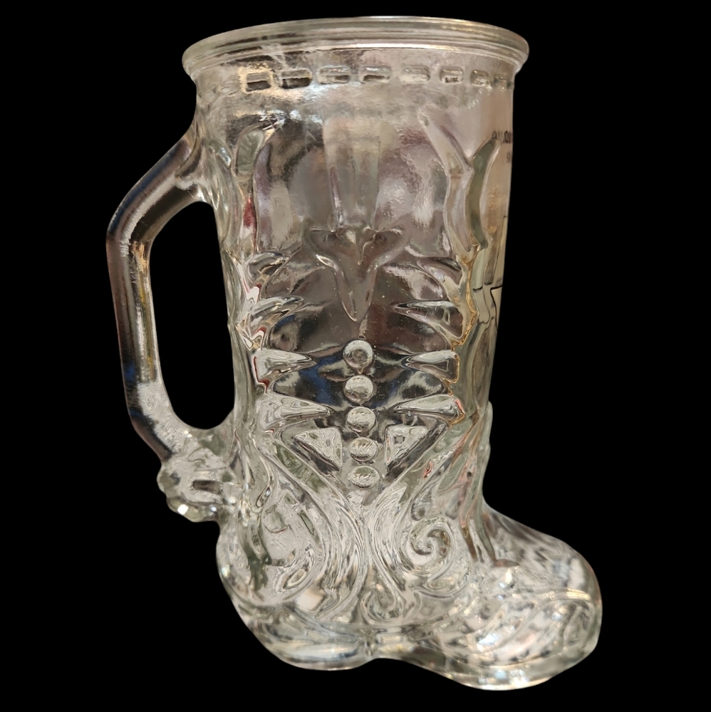 Vintage Libbey Boot Advertisement Mug